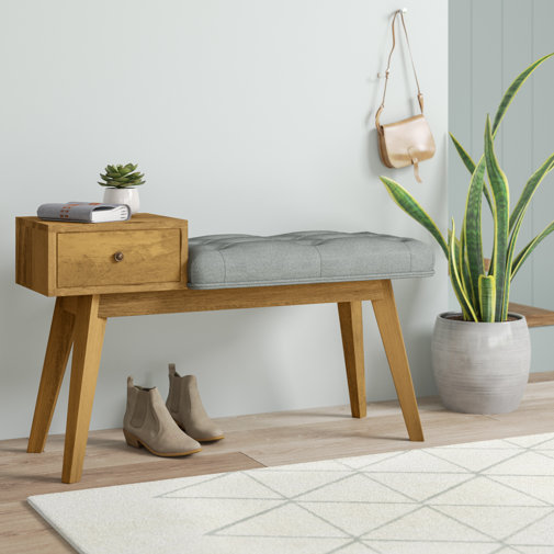 Hazelwood Home Garderobenbank mit Stauraum aus Holz & Bewertungen